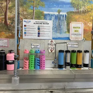 A quality stainless steel insulated bottle can allow you to have pure water with you on the go.