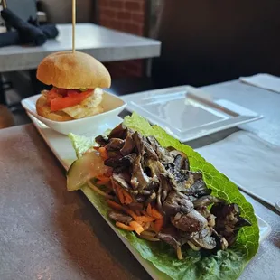Wild Mushroom Lettuce Wraps