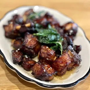 a plate of food