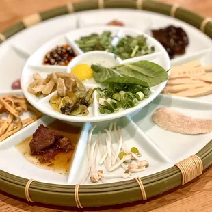 a plate of food