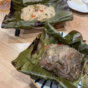 Banana Leaf Wrapped Eggplant