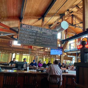customers sitting at the bar