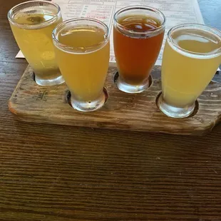 Beer flight