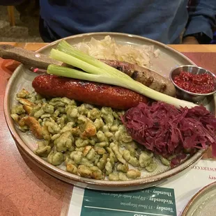 Sausage plate