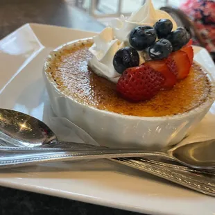 Crème brûlée for two