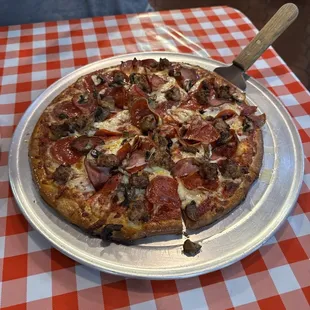 All Meat with mushrooms