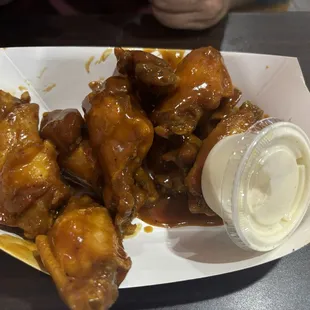 Wings (something Joe sauce-AMAZING)
