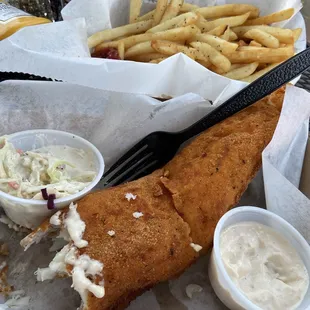 Walleye dinner special