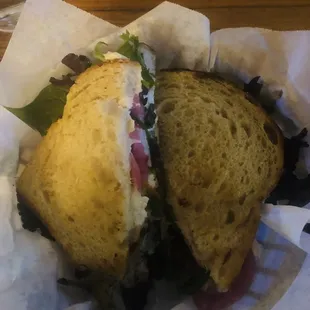 smoked whitefish on sourdough