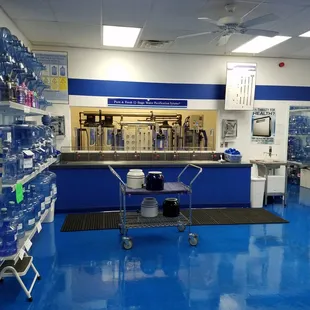 Our 12 stage water purification system and alkaline water system.