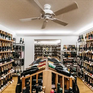 We have one of the largest collection of sparkling and Champagne in the country!
