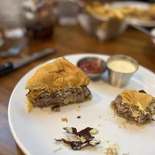 Bacon blue cheese burger !