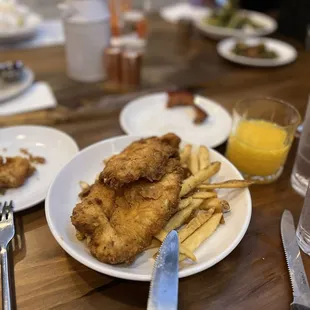 Chicken strips!