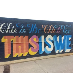 mural of this is love