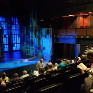 Seats. Pic taken during intermission