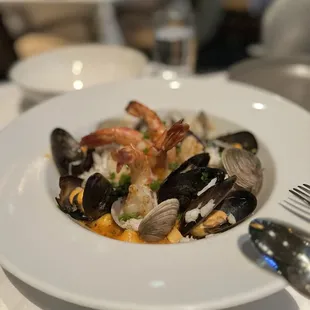 Oak Roasted Shellfish Fettuccine for Two