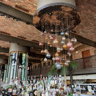 Nice bar area