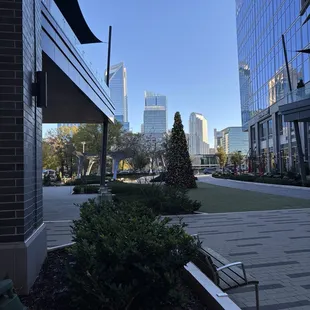 Skyline out front