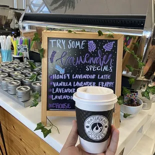 Lavender Hot Chocolate
