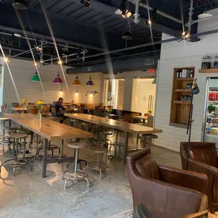 Lots of seats for remote working