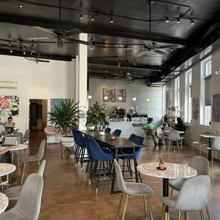 Inside seating
