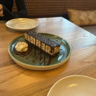 Salted caramel mousse