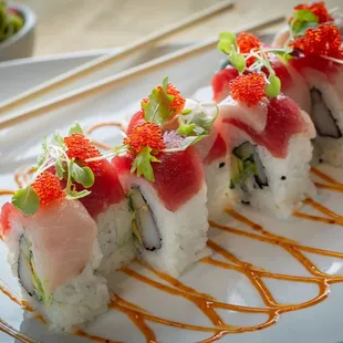Sushi -  Watercolour Grillhouse at Clearwater Beach Marriott Suites on Sand Key photo by Jeff Herron