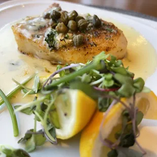 Chilean Sea Bass at Watercolour Grille House at Clearwater Beach Marriott