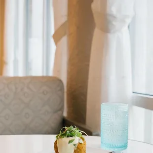 Crab cake at Watercolour Grillhouse
photo by Jordan Wise