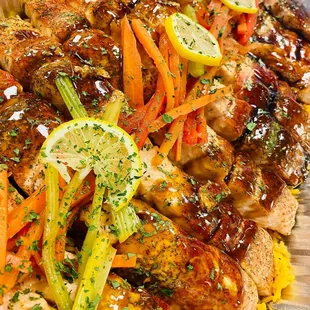 Baked Salmon, Asian Glazed