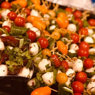 Miniature Caprese Salad Skewers