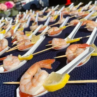 Covid Friendly!  Individual Shrimp Cocktail