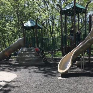 Playground in the trees.