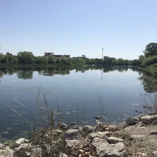 Lake view.