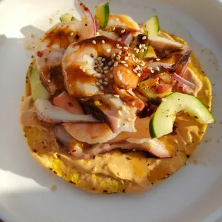 Shrimp Tostada
