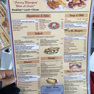 Menu - 1 of 2