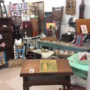 Some antiques in booth #63