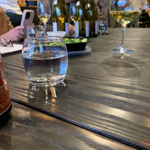 a man sitting at a bar