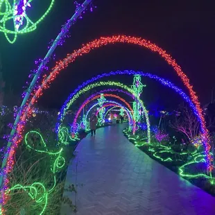 Gardens Aglimmer 2034 entrance display