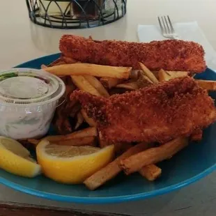 fish and chips, fish, food, seafood