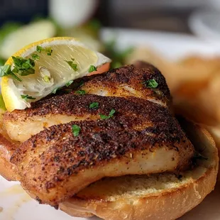 Grouper sandwich