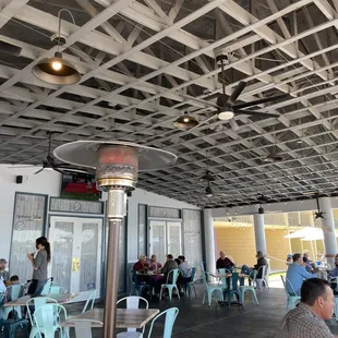 Outdoor seating