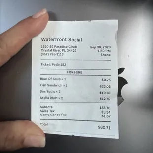 Convenience fee for their ability to take your money by charging on card. Tacky at these prices. Really.