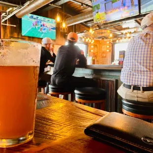 Great tap choices.  Three Floyds Zombie Dust at $6.57 and Lakefront IPA at $5.25 are both recommended.