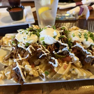 Bandito Fries with pork