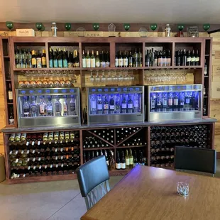 These Argon Wine pour stations are so darn cool