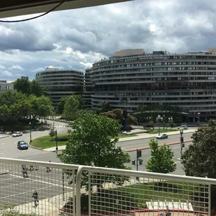 The famed Watergate...a pastry shop hidden in the lower level shopping pavilion awaits.