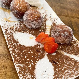 THE WATERING HOLE, Nellie Gail Ranch, Laguna Hills, CA!  Grazie Chef's Alex Cuellar &amp; Luis Mena!  Your Zeppole's are Delizioso!