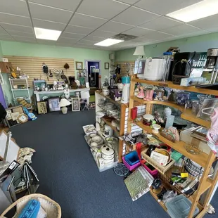 In our store, you&apos;ll find everything from home décor and small home furnishings to pots, pans and dishes and small household appliances.