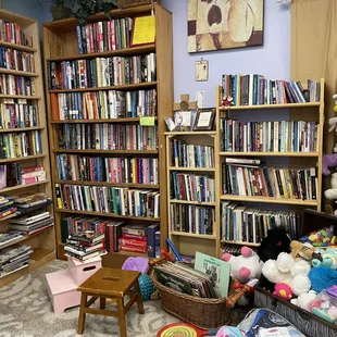 Books, movies music and games.